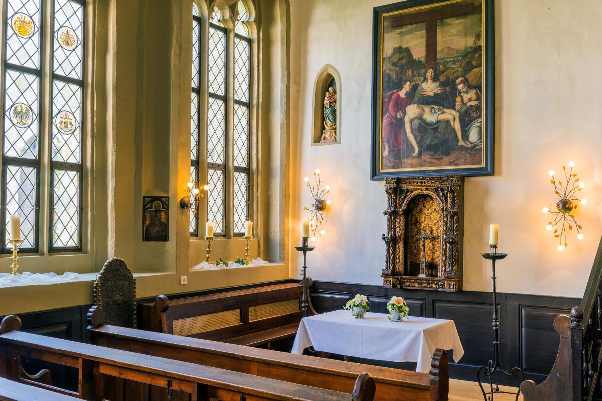 Burg Colmberg Hotel Eksteriør billede